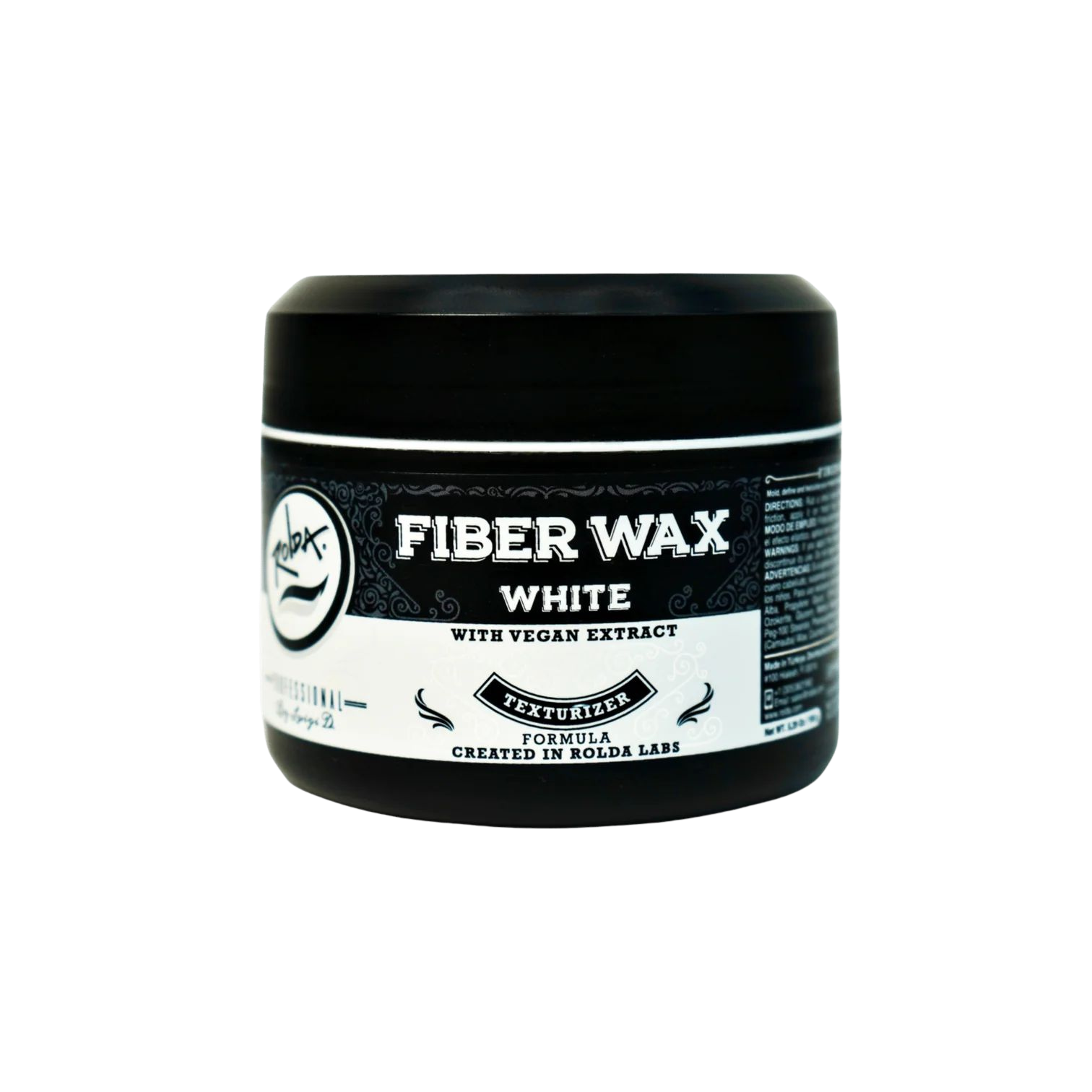 THE BLACK BEARD BARBERSHOP FIBER-WAX-WHITE